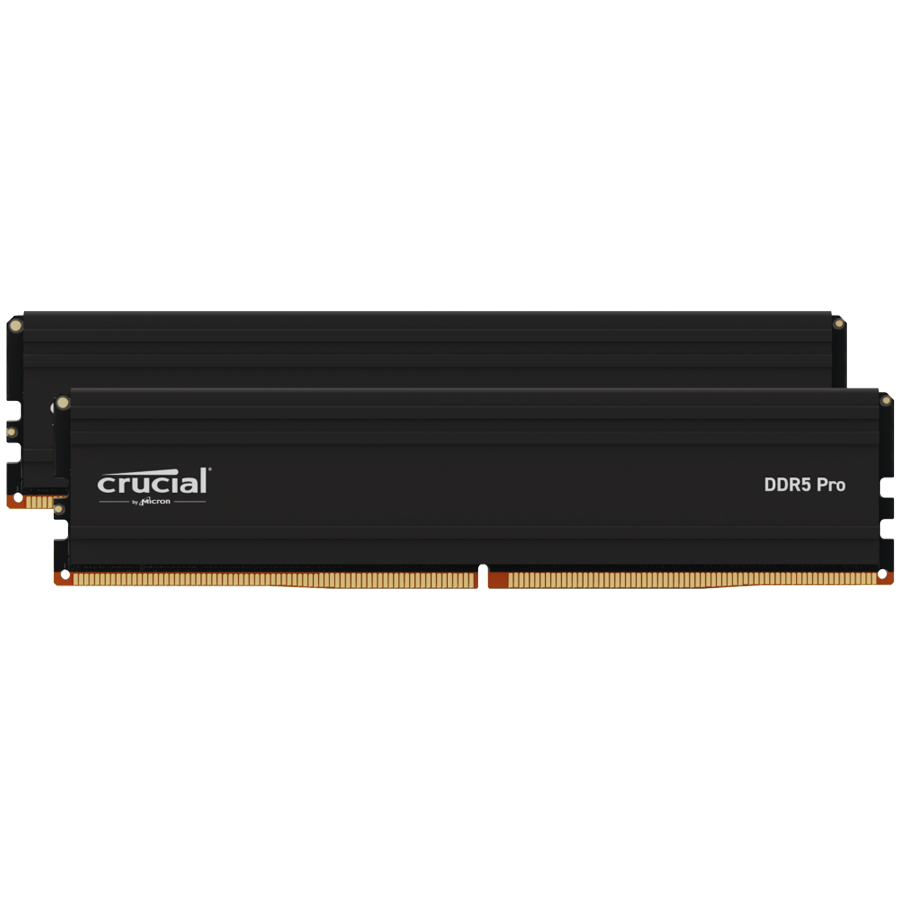 Crucial Pro 48GB Kit (2x24GB) DDR5-6000 UDIMM CL48 (24Gbit), EAN: 649528939623