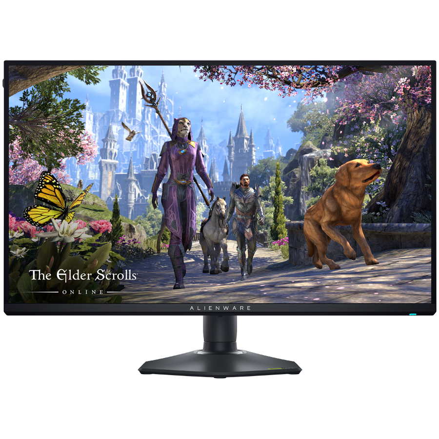 Monitor Alienware AW2725QF 27", 3840x2160, 4K UHD, 180Hz, IPS Antiglare, 16:9, 1000:1, 400 cd/m2, NVIDIA G-SYNC, 1ms/0.5ms, 178/178, DP, 2xHDMI, USB-C, USB-B, 3xUSB-A, Tilt, Swivel, Pivot, Height Adju