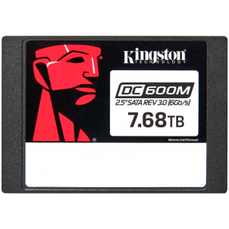 Kingston 7680G DC600M (Mixed-Use) 2.5'' Enterprise SATA SSD