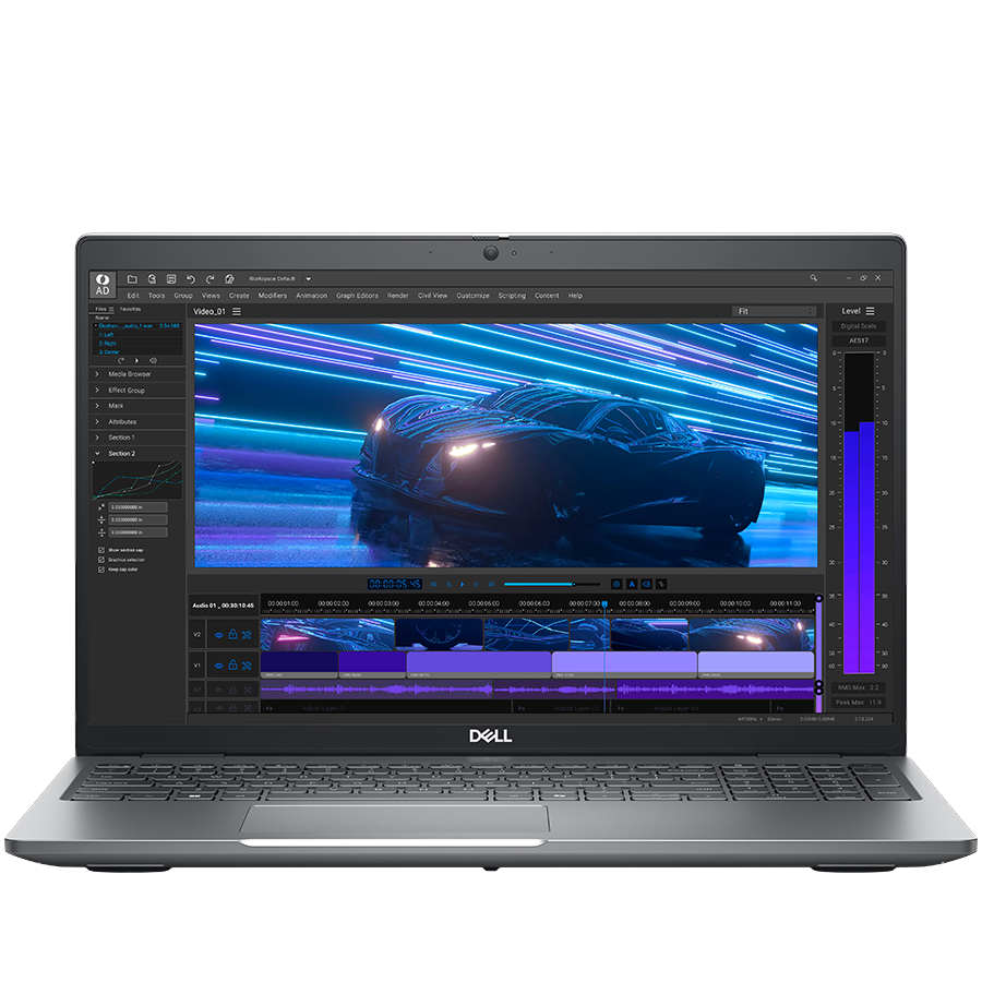 Dell Mobile Precision 3591,15.6" FHD (1920x1080),Intel Core Ultra 7 155H vPro (24MB, 16C/22T, 4.8GHz),16GB (1x16GB) DDR5 5600MT/s,M.2 512GB PCIe,NVIDIA RTX 1000 6GB,WiFi,BT,HDMI,2xTHB-4,2xUSB-A,RJ-45,