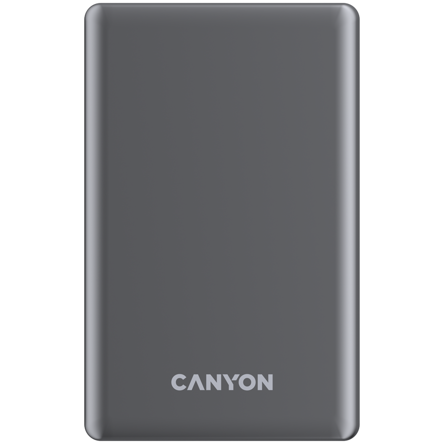 CANYON power bank OnPower 510 slim Magsafe 10000 mAh PD20W Dark Grey