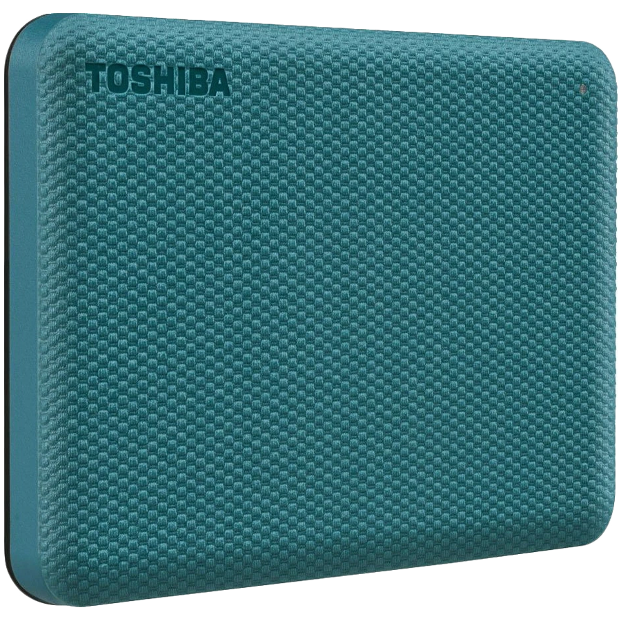HDD Extern TOSHIBA CANVIO Advance 1TB, 2.5", USB 3.2 Gen1 (5Gbit/s), Backup and Security software, Textured Green, 149g