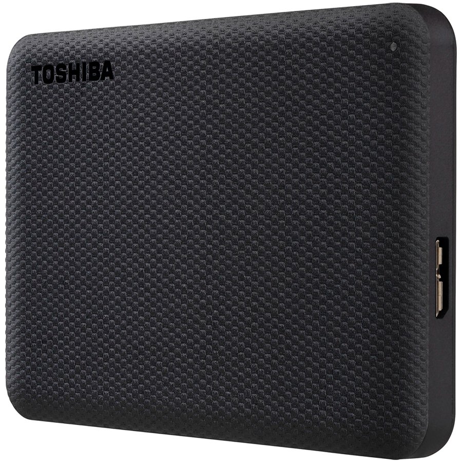 Toshiba External Hard Drive Canvio Advance (2.5'' 1TB, USB3.2 Gen 1, Black)