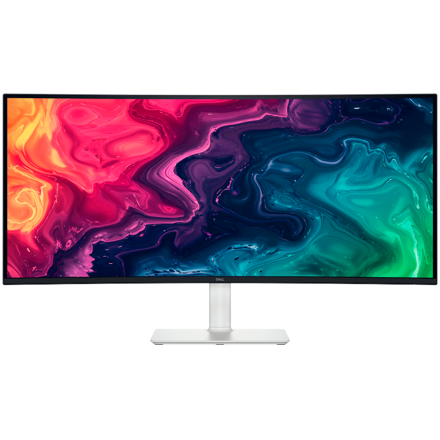 Monitor Dell 34 Plus S3425DW Curved, 3440x1440, WQHD, 120Hz, VA Antiglare, 21:9, 3000:1, 300 cd/m2, 5ms/3ms/1ms, AMD FreeSync Premium, 178/178,  2xHDMI, 2xUSB-C, 2xUSB-A, 2x 5W Speakers, Tilt, Slant, 