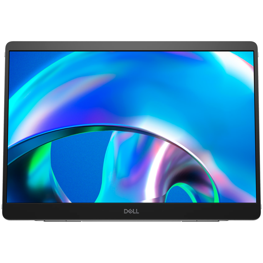 Monitor Dell Pro 14 Plus Portable P1425, 1920x1200, WUXGA, 60Hz, IPS Antiglare, 16:10, 1500:1, 400 cd/m2, 7ms, 178/178, 2xUSB-C, Tilt, Portrait, 3Y