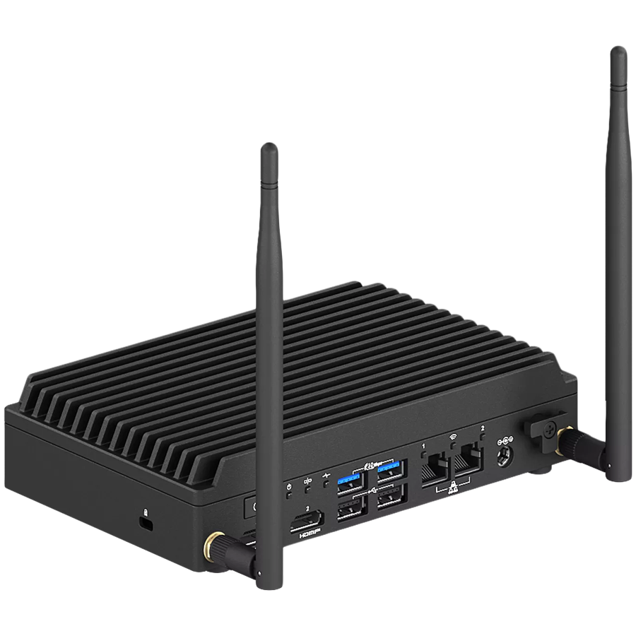 ASUS NUC Rugged/BNUC13BRFA400B02I/Intel Atom X7425E/Intel UHD Graphics/6xUSB/M.2 22x80 NVMe; M.2 30x42 SATA SSD,PCI x1,USB3.2 Gen2/2,5Gbe Dual LAN/2xHDMI/64G eMMC/no RAM/AX210/no OS/EU Cord/Kit(L6)/EA