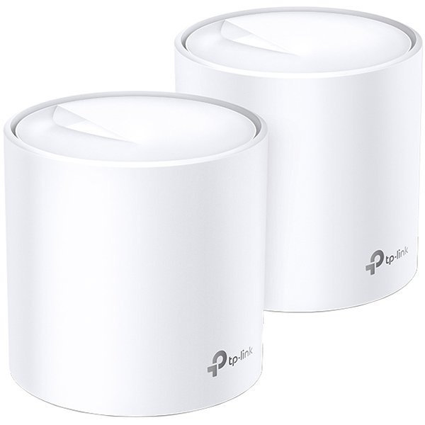 AX5400 Whole Home Mesh Wi-Fi System, Wi-Fi 6, 2402Mbps (4 streams) at 5GHz and 574Mbps (2 streams) at 2.4GHz, 2 Gigabit ports of each unit, support OFDMA, MU-MIMO, 802.11k/v/r seamless roaming, suppor