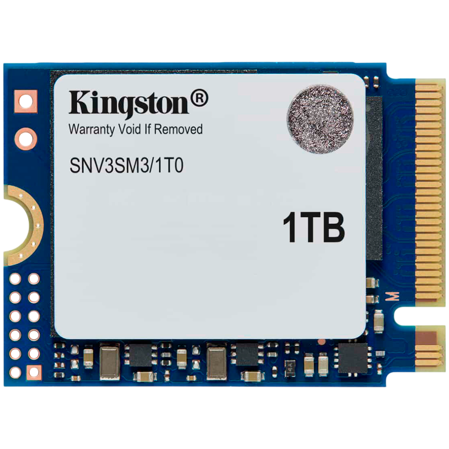 Kingston 1TB NV3 SSD M.2 2230 PCIe 4.0 NVMe, Read: 6,000/ Write: 4,000MB/s