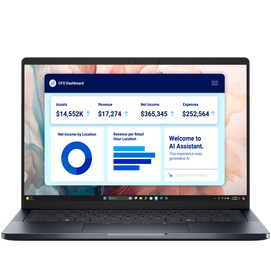 Dell Pro 14 Plus (PB14250), 14" FHD+ (1920x1200), Intel Core Ultra 7 268V (48 TOPS NPU, 8C, 5.0GHz), 32GB LPDDR5, M.2 512GB SSD, Intel Arc, WiFi, BT, HDMI, 2xTHB4 (DP/PD), USB-A, FngPr, Backlit kb, Wi