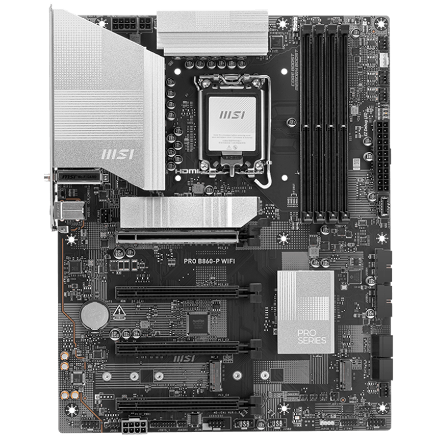 MSI MB PRO B860-P WIFI, LGA 1851, 4x DDR5 max. 256GB