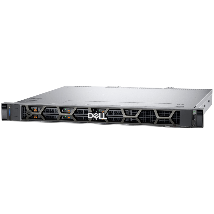 DELL EMC PowerEdge R260, 2x3.5", Intel Xeon E-2414 (2.6G, 4C/4T, 12MB, Turbo, HT (55W)), 16GB UDIMM 5600MT/s, 2TB SATA HDD Cabled, No Controller, iDRAC9 Basic, Single PSU 700W, TPM 2.0 V5, BCM 5720 DP