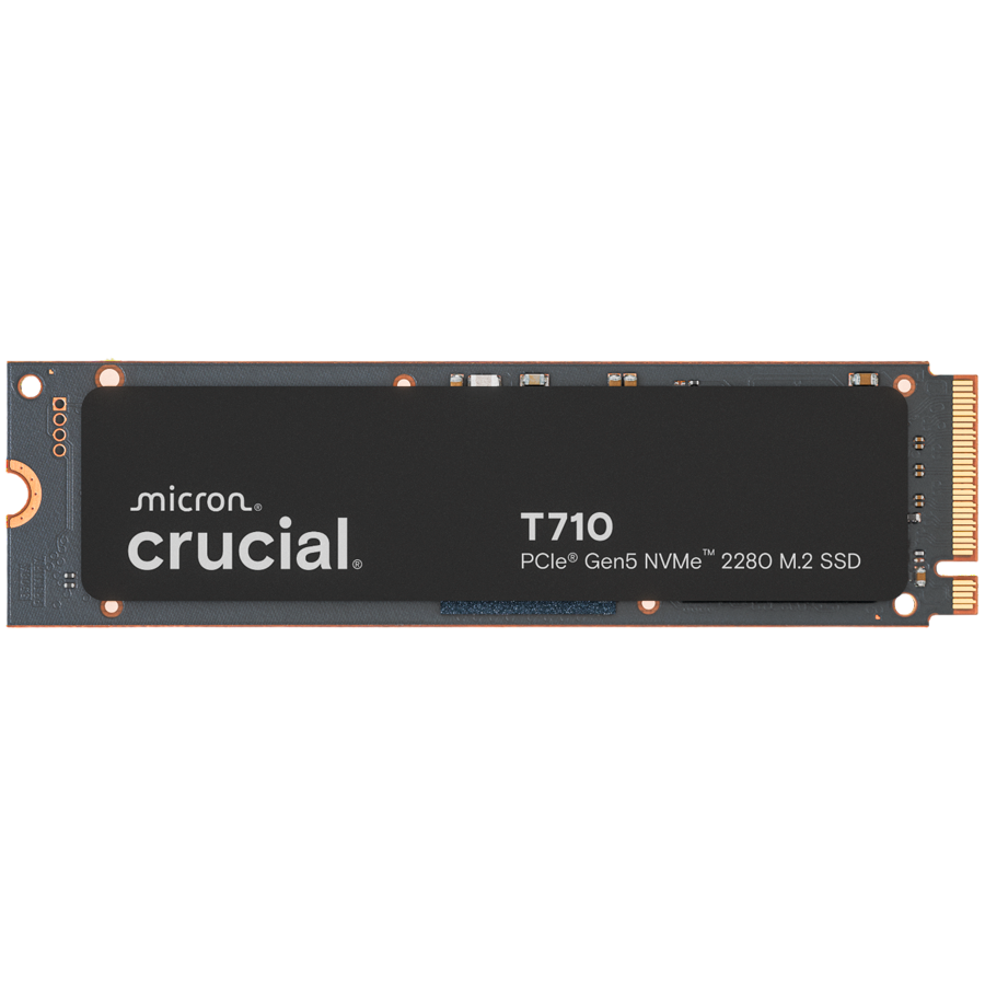 CRUCIAL T710 4000GB [4TB] NVMe PCIe Gen.5 M.2 2280