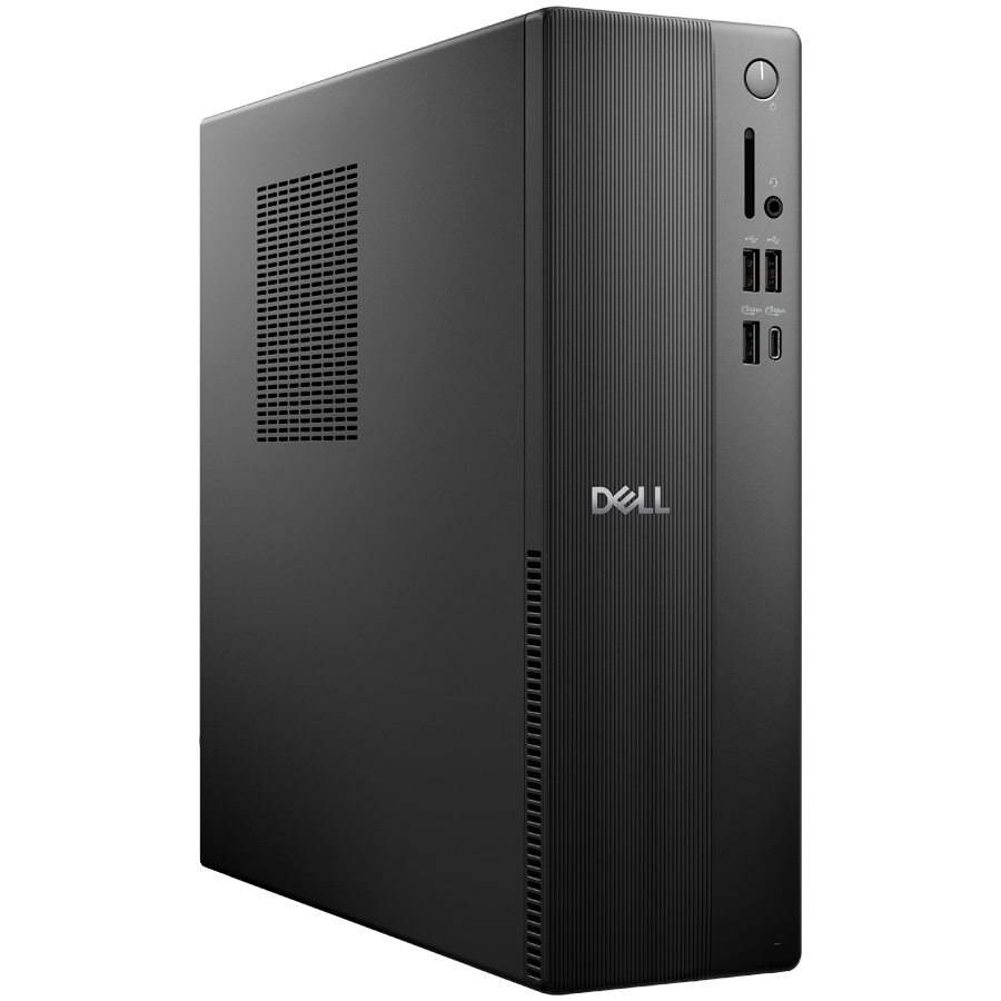Dell Slim Desktop (ECS1250), Intel Core Ultra 5-225 (20MB cache, 10 Cores, up to 3.3GHz), 16GB (1X16GB) DDR5 5600MT/s, 512GB M.2 SSD, Intel UHD Graphics, Wi-Fi 6+BT, SD CR, No Kyb/No Mouse, Ubuntu, 3Y