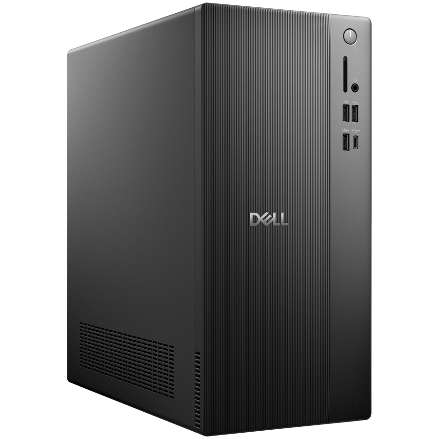 Dell Tower ECT1250, 180W,  Intel Core i5 14400 (10C, 16T, 20MB cache, up to 4.7GHz), 16GB (1x16GB) DDR5 4800MT/s, 512GB M.2 SSD, Intel UHD Graphics  730,WiFi, BT, DP, HDMI, USB-C, 7xUSB-A, RJ-45, 3.0 