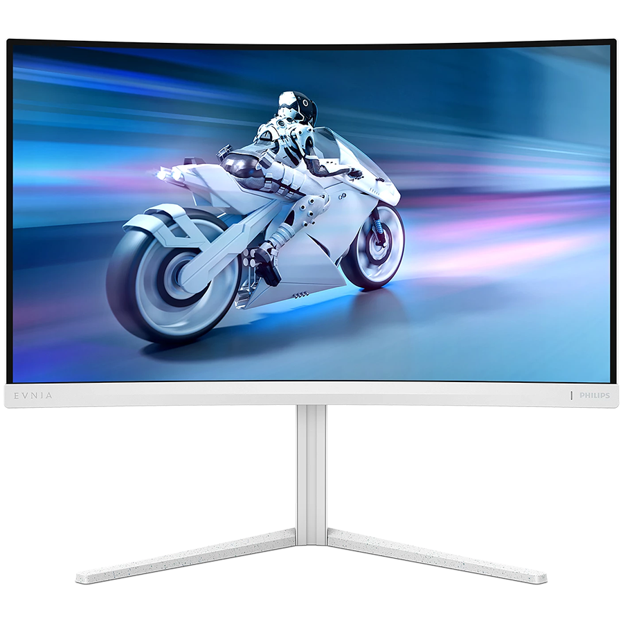 PHILIPS Monitor Evnia 5000 27M2C5501 27" Curved, 2560x1440 (QHD), Fast VA, 180Hz, 1500R, 1ms (GTG), Adaptive Sync, HDR10, 2xHDMI, 1xDP, Ergo