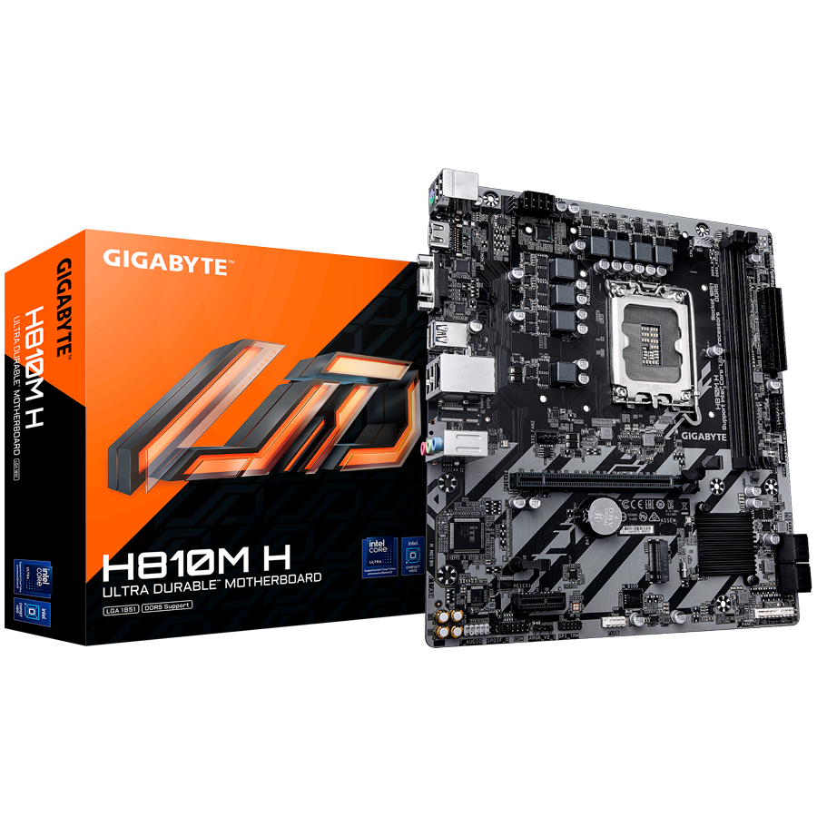 GIGABYTE H810M H, Socket 1851, 2x DDR5, mATX