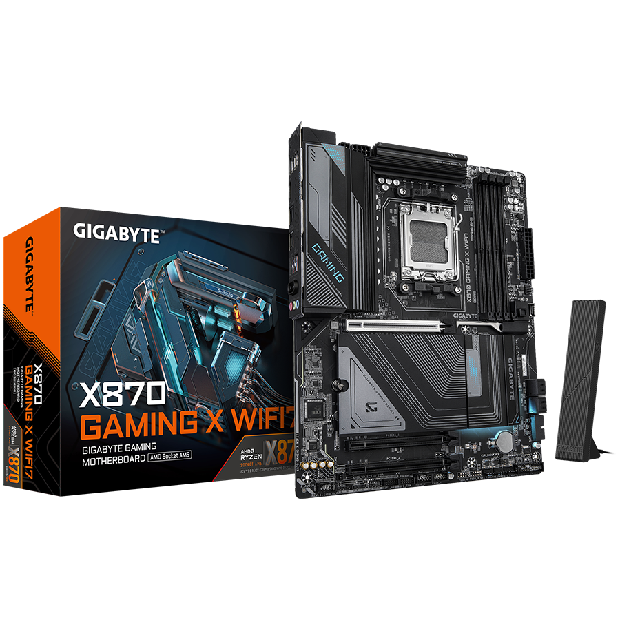 GIGABYTE X870 GAMING X WIFI7, AM5, 4x DDR5, WIFI7, ATX