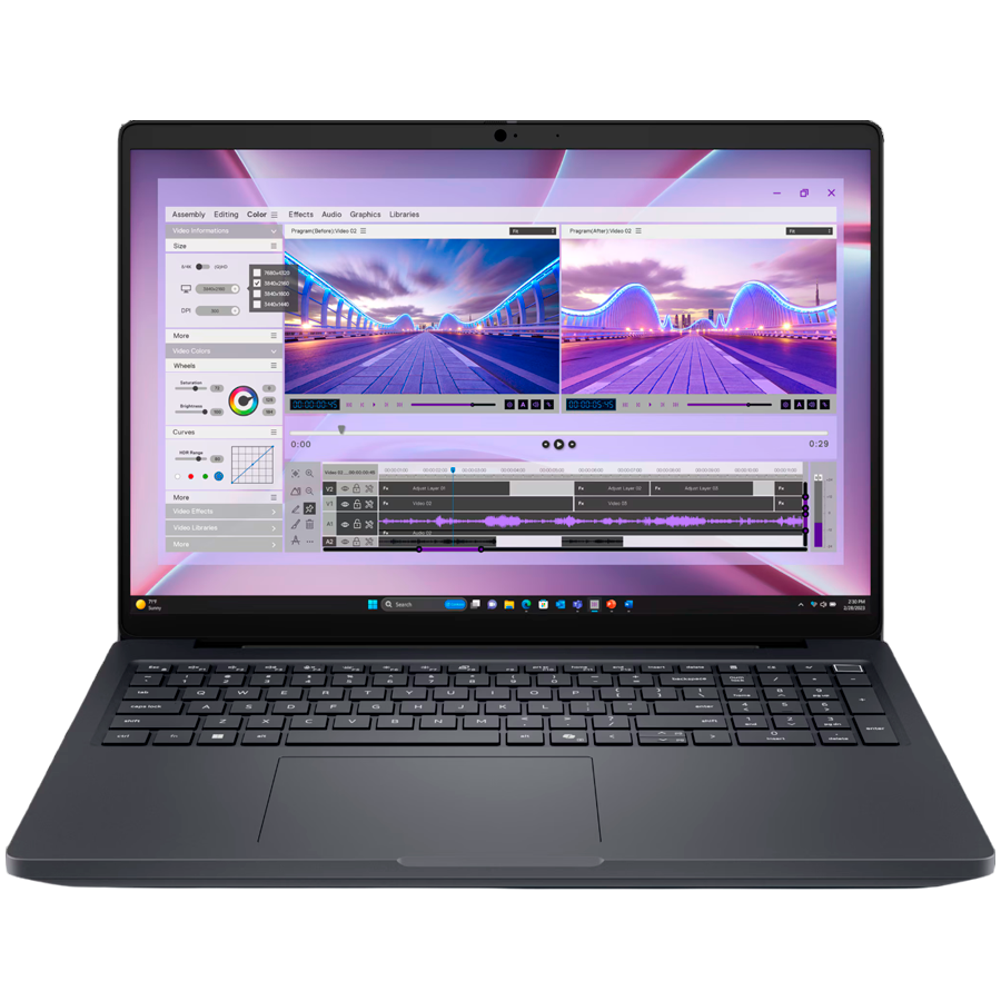 Dell Pro Max 16 (MC16255), AMD Ryzen AI 9 HX PRO 370 (36MB, 12 cores),16" QHD+LCD 300 nits, 32gb (1x32GB) 8000 MT/s DDR5,M.2 1TB SSD, RTX PRO 1000 Blackwell 8GB GDDR7,6 cell 96Whr bat,FngPr, Backlit k