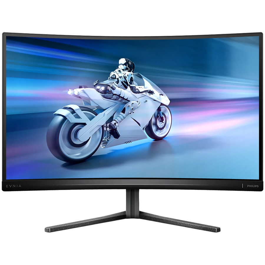 Philips Monitor Evnia 5000 27M2C5200W 27'' Curved VA, 1920x1080 (Full HD), 280Hz, 0.3ms, 300 cd/m2, 4000:1, HDR10, 2x HDMI, DisplayPort, Height Adjustable, 3-year warranty