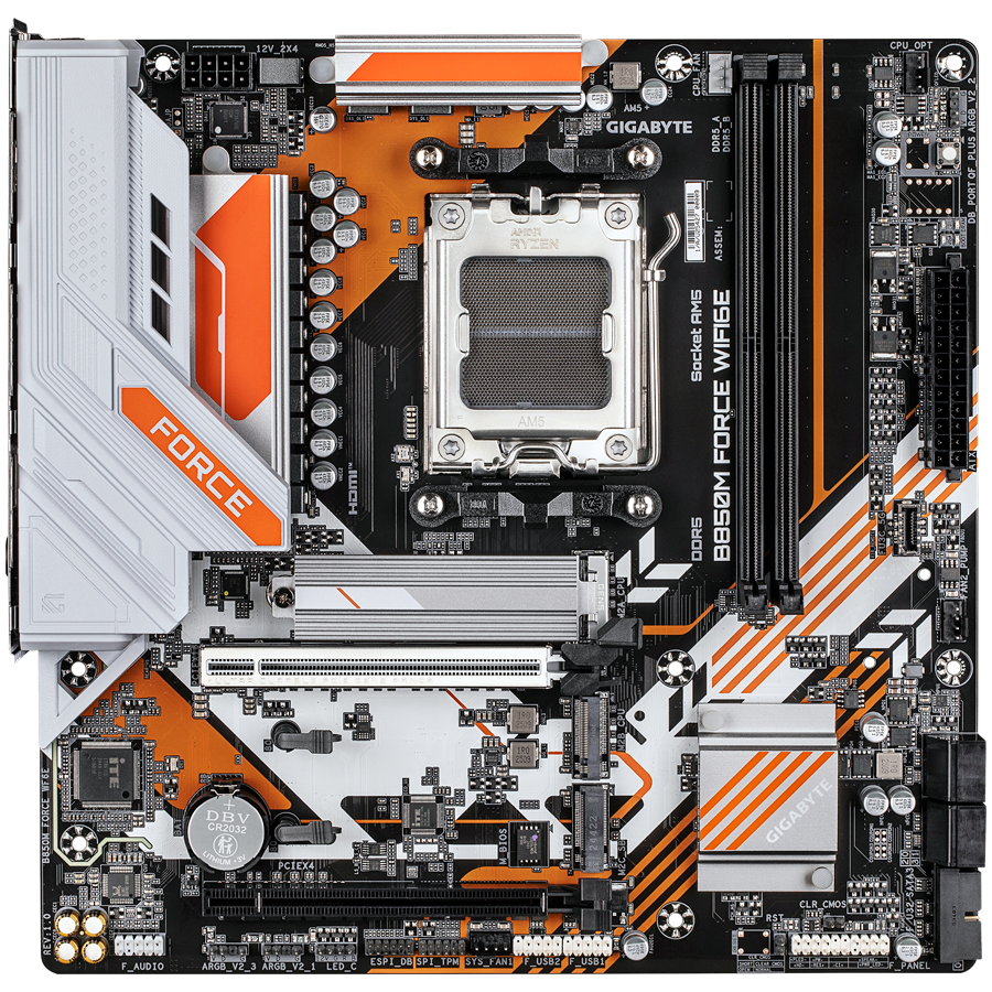 GIGABYTE B850M FORCE WIFI6E, AM5, 2xDDR5, mATX