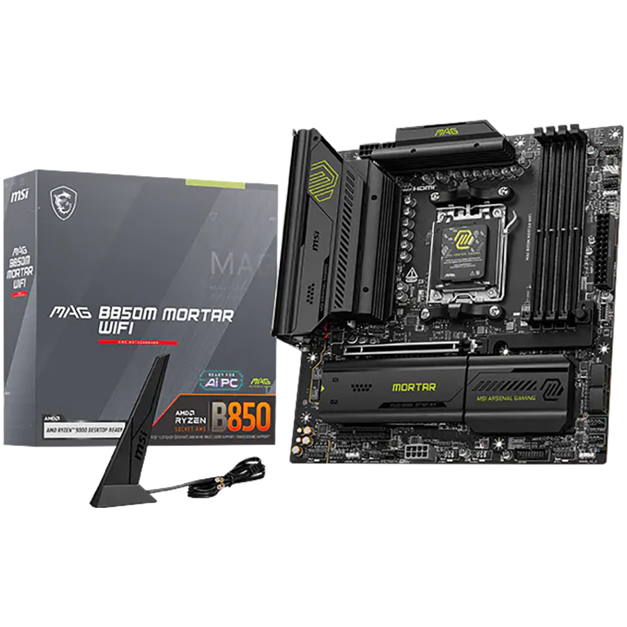 MSI MAG B850M MORTAR WIFI mATX Socket 1851