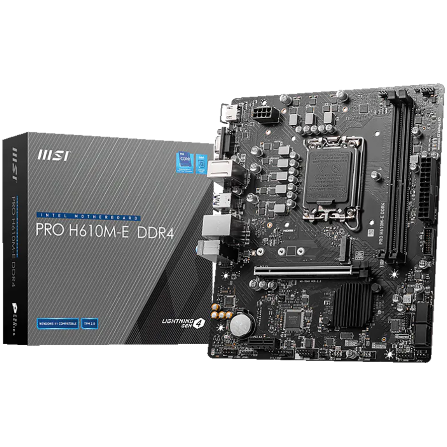 MSI PRO H610M-E mATX Socket 1851