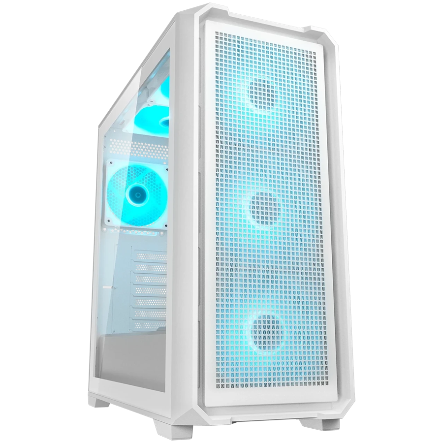 COUGAR MX600 Air Pro PC Case, Mid Tower, White