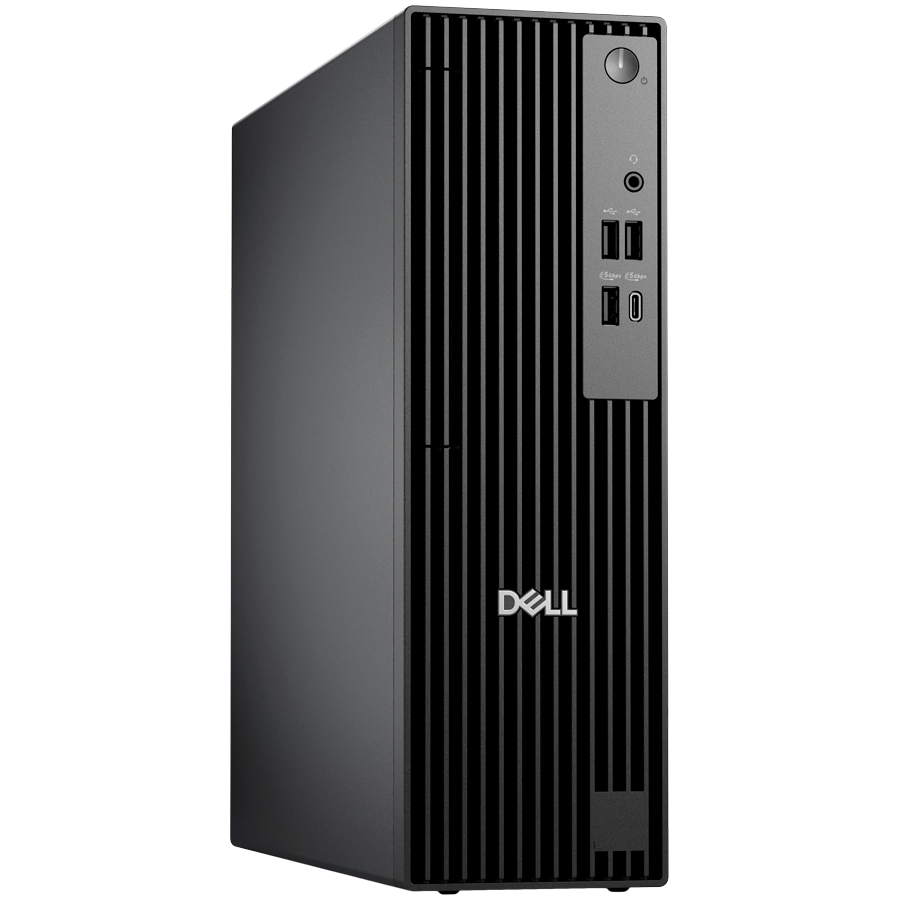Dell Pro Slim QCS1250, 180W, Intel Core Ultra 5 235 (13 TOPS NPU, 14Cores up to 5.0GHz), 1x16GB 4800MT/s DDR5, 512GB SSD, Integrated Graphics, Wi-Fi + BT, Mouse/Kyb, Win11Pro, 3Y ProSpt NBD
