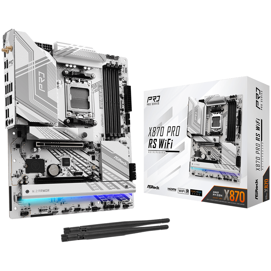 ASROCK X870 Pro RS Wifi ATX AM5 DDR5