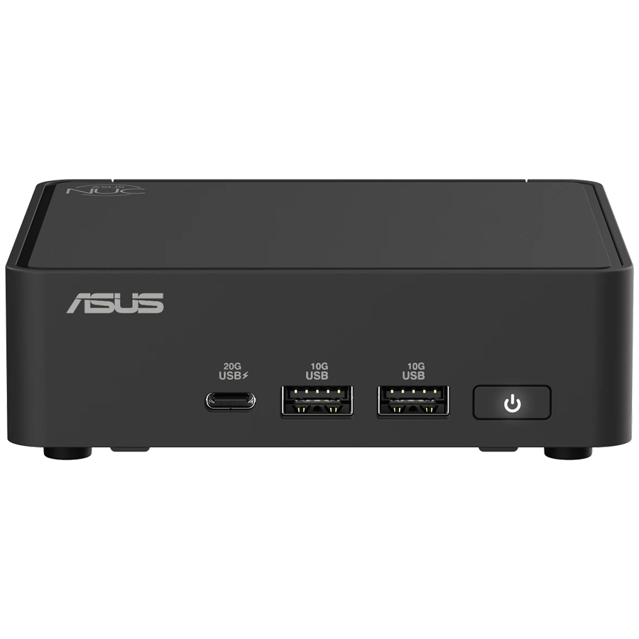 ASUS NUC 15 PRO/RNUC15CRKU500003/Ultra 5 225H 28W/Intel Arc graphics/no RAM/no Storage/Intel Wi-Fi 7 BE201/USB Total - 7/4 USB Type-A/3 USB Type-C (1x USB3.2 + 2x TB4)/2x HDMI 2.1/Support Displays - 4