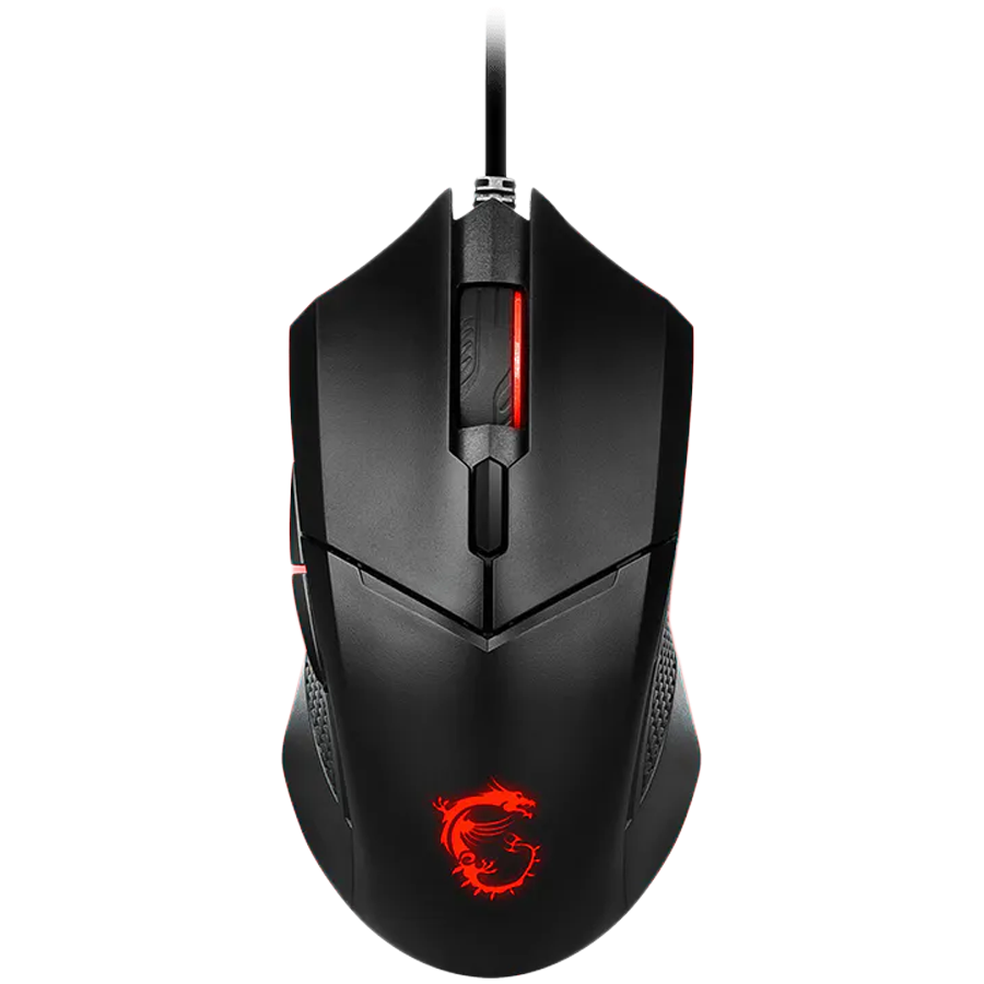 MSI Gaming Mouse Clutch GM08, USB 2.0, PixArt PAW-3519 Optical Sensor, 4200dpi, Adjustable Weight System