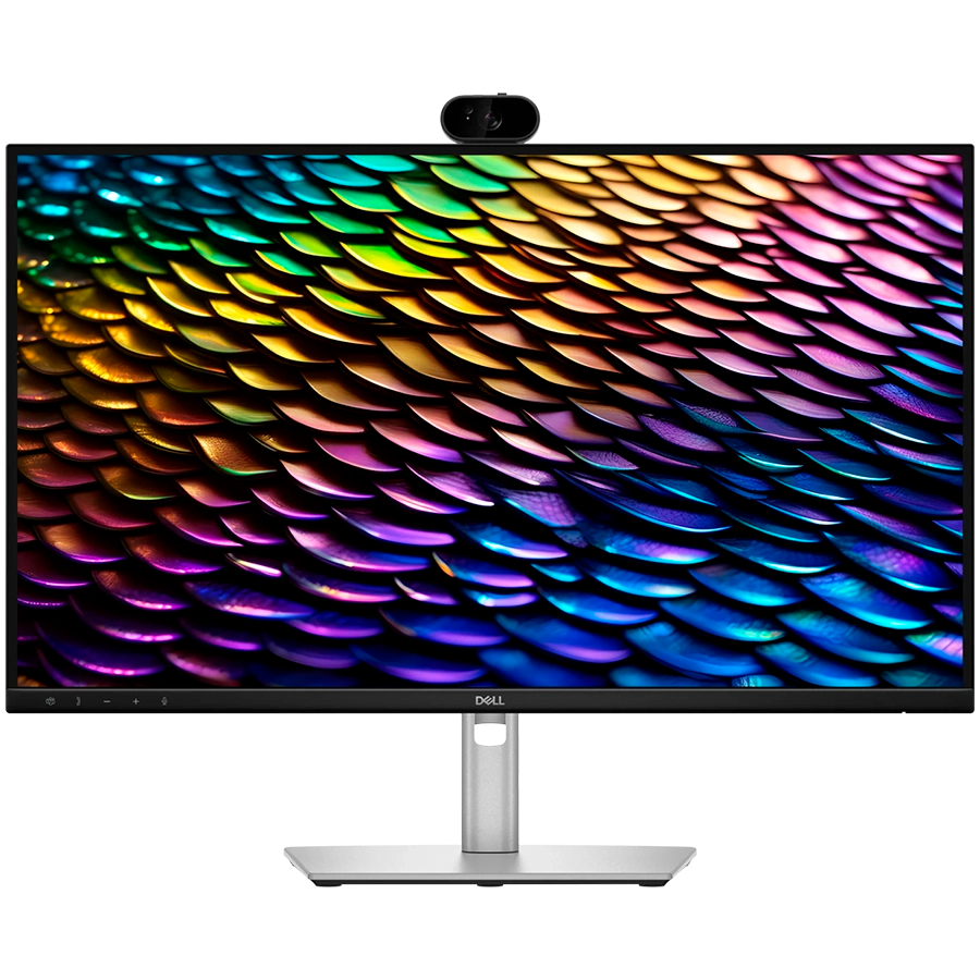 Monitor Dell Pro 27 P2726DEV, 2560x1440, QHD, 100 Hz, IPS Antiglare, 16:9, 1500:1, 350 cd/m2, 8 ms/5 ms, 178/178 ,2xDP, HDMI, 2xUSB-C, 3xUSB-A, 1xUSB-B, RJ-45, Cam, Tilt, Swivel, Pivot, Height Adjust,