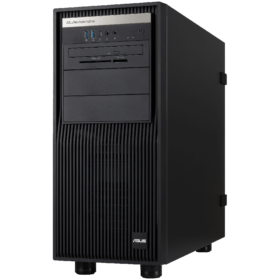 ASUS Workstation barebone ExpertCenter Pro ET500I W8-D Intel Core Ultra Processors (Series 2), Intel W880 chipset, LGA1851, 4x ECC/nonECC UDIMM, 3x M.2, 4x SATA, 2x SlimSAS (NVMe+SATA), (4x storage ba