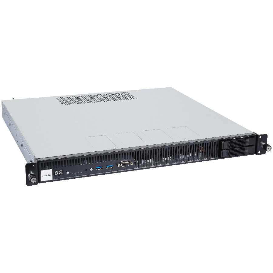 ASUS Workstation barebone ExpertCenter Pro ER100A B6 Rack 1U AMD EPYC 4004/4005, Ryzen 9000/7000, AMD B650 chipset, AM5, 4x ECC/nonECC UDIMM, 1x M.2, 2x SATA hot swap, 2x U.2/SATA fixed, 1x RTX GPU 1-