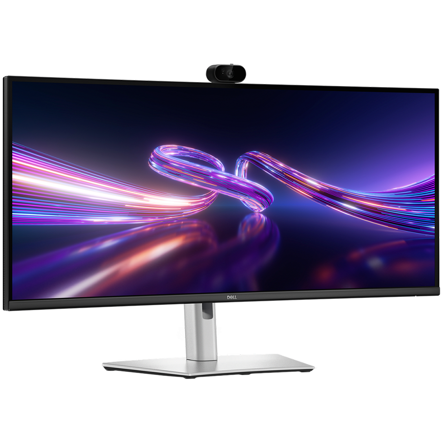Monitor Dell 34 P3426WEV Curved, 3440x1440, WQHD, 100 Hz, IPS Antiglare, 21:9, 1500:1, 350 cd/m2, 8ms/5ms, 178/178, DP, HDMI, 2xUSB-C (DP/PD), USB-B, 3xUSB A, RJ-45, Cam, Tilt, Swivel, Slant, Height A