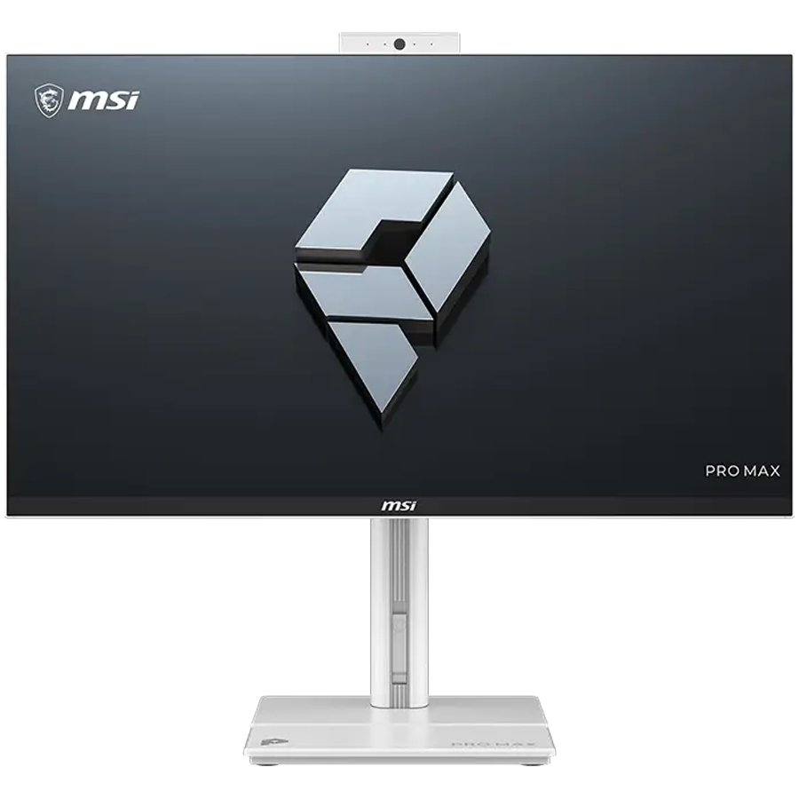 All In One MSI PRO MAX 27TP Z, 27" IPS FullHD Touchscreen, 120Hz, AMD Ryzen 7 255, Integrated AMD Radeon Graphics, 16GB, 512 GB NVMe PCIe SSD, FreeDOS, Webcam 5 MP, 2 x 3W Speaker, 1x DP, 1x HDMI, 2x 