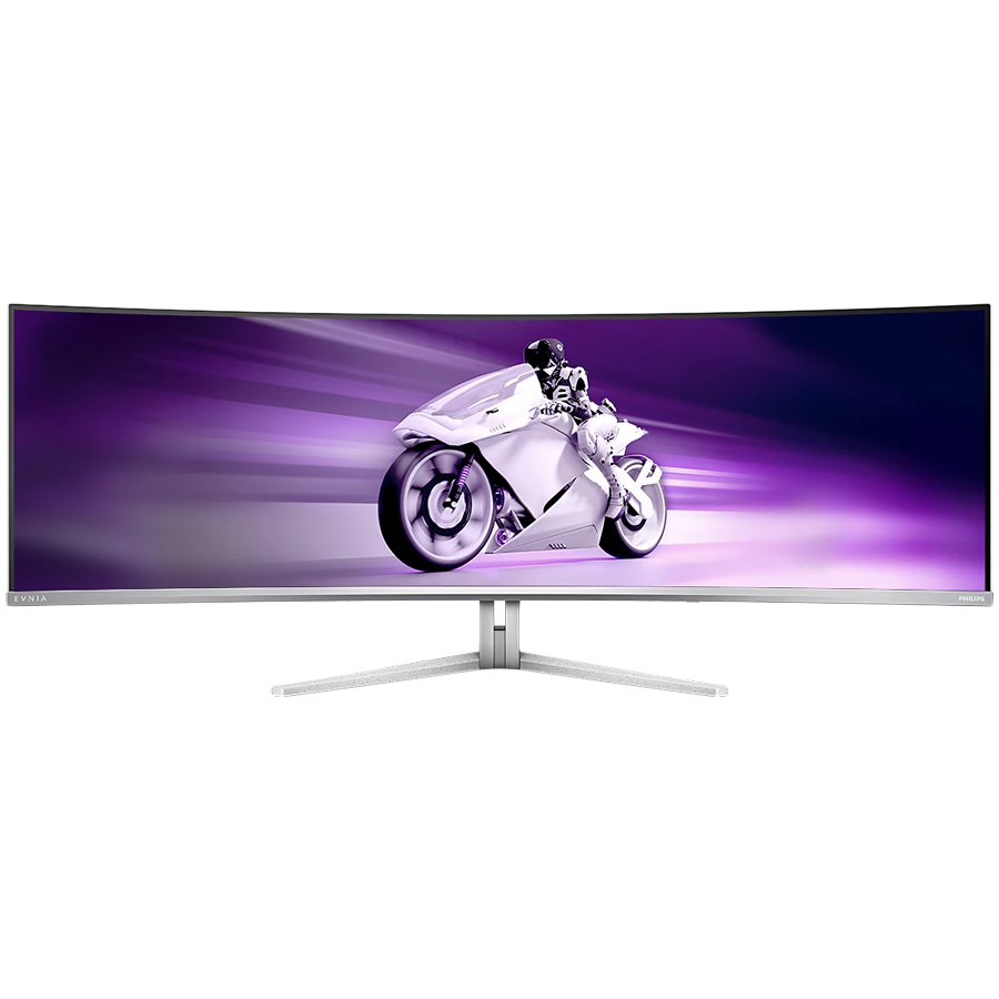 PHILIPS Evnia 8000 49M2C8900 QD-OLED curved gaming monitor 49'', 5120x1440 (Dual QHD), 1800R, 240Hz, 0.03ms, Adaptive Sync, FreeSync Premium Pro, G-Sync Compatible, HDR400, 2xHDMI, 1xDP, USB-C 3.2 Gen