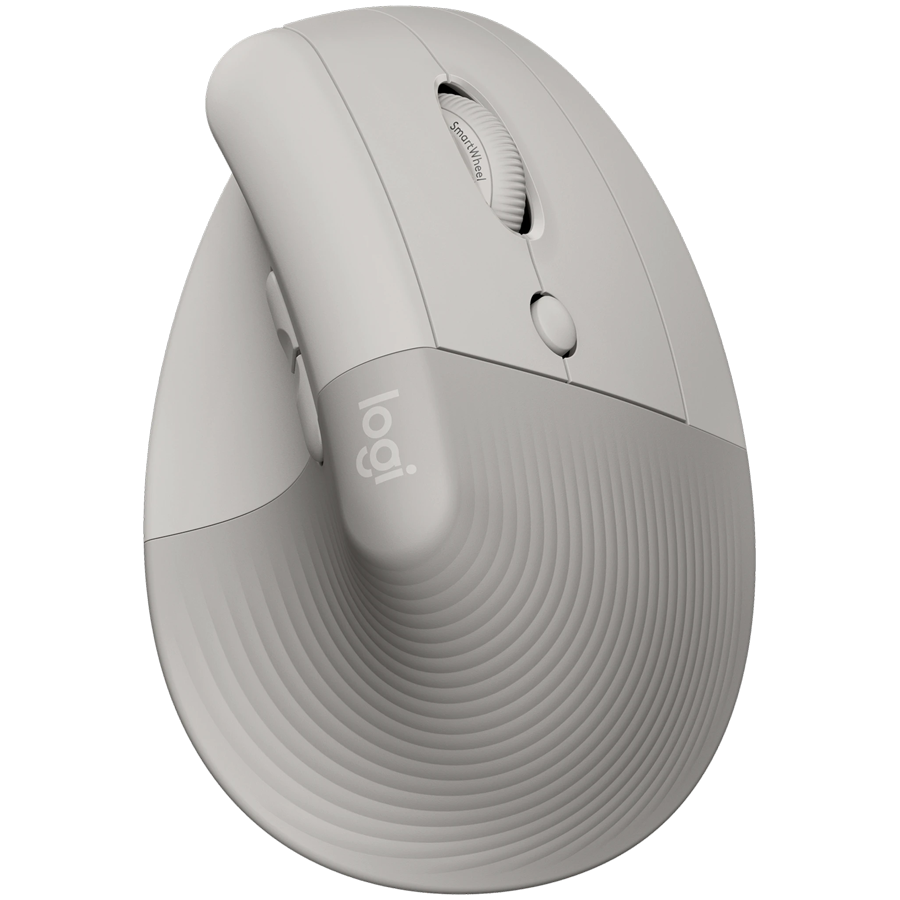 LOGITECH Lift Vertical Ergonomic Mouse - SAND - 2.4GHZ/BT - EMEA28i-935 - B2C