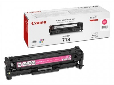 Canon toner CRG-718M. magenta, CR2660B002AA