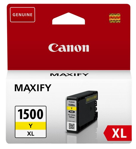 Canon tinta PGI-1500XL Yellow, BS9195B001AA