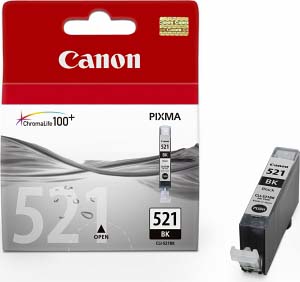 Canon tinta CLI-521BK, crna, BS2933B001AA