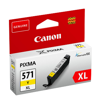 Canon tinta CLI-571Y XL, žuta, BS0334C001AA