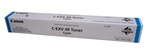 Canon toner CEXV49 Cyan, CF8525B002AA
