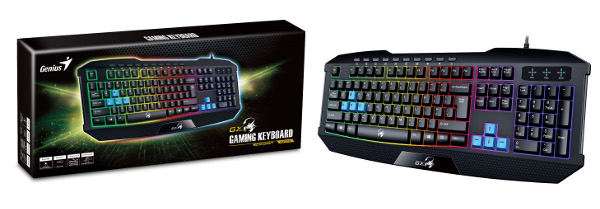 Genius Gaming Scorpion K215, USB, LED osvjetljenje, 31310474107