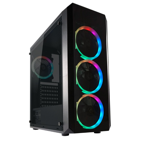 LC-Power 703B - Quad-Luxx, RGB, crno bez nap., LC-703B-ON