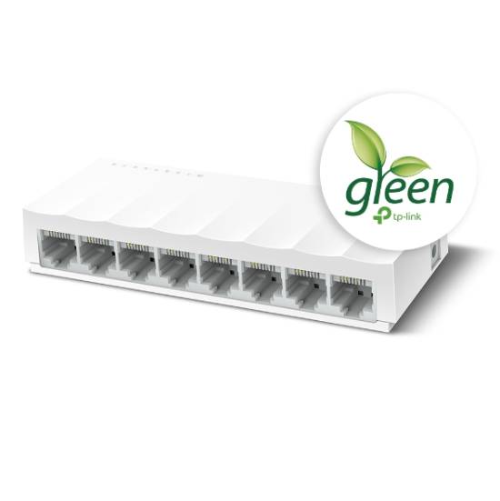 TP-Link - LS1008, 8-port 10/100 switch,plastično, LS1008