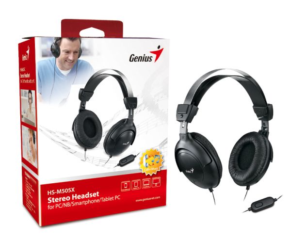 Genius HS-M505X, slušalice s mikrofonom, 31710058101