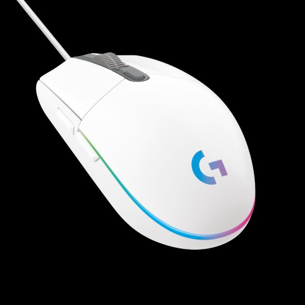 Logitech G102 LIGHTSYNC, bijeli, 910-005824