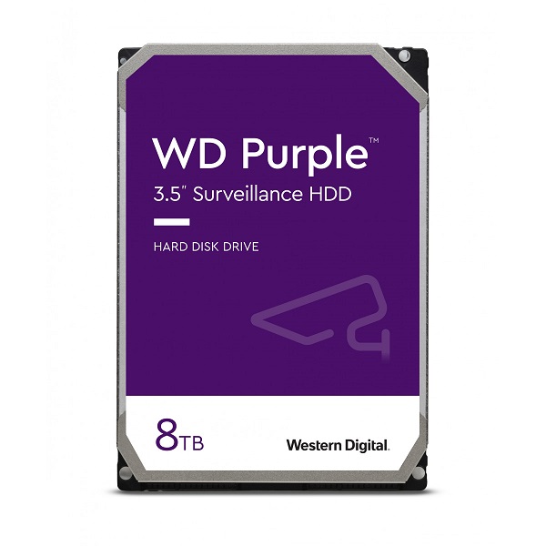Western Digital Purple 8TB, 3,5", 128MB 5640rpm, WD84PURZ
