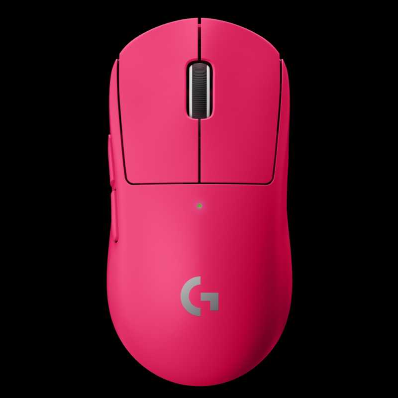 Logitech PRO X SUPERLIGHT, bežični miš, roza, 910-005956
